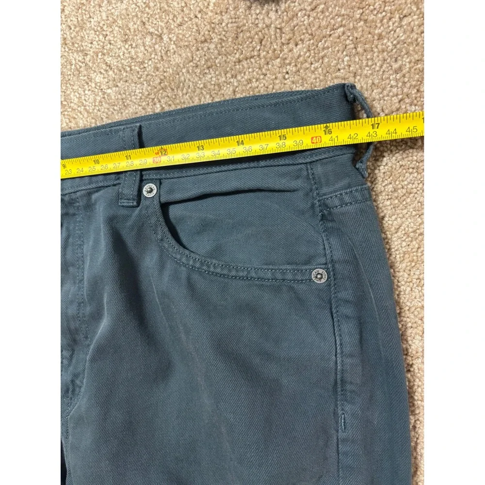American Eagle Mom Jeans Ne(X)t Level Stretch Green Size‎ 12 X-Long Denim